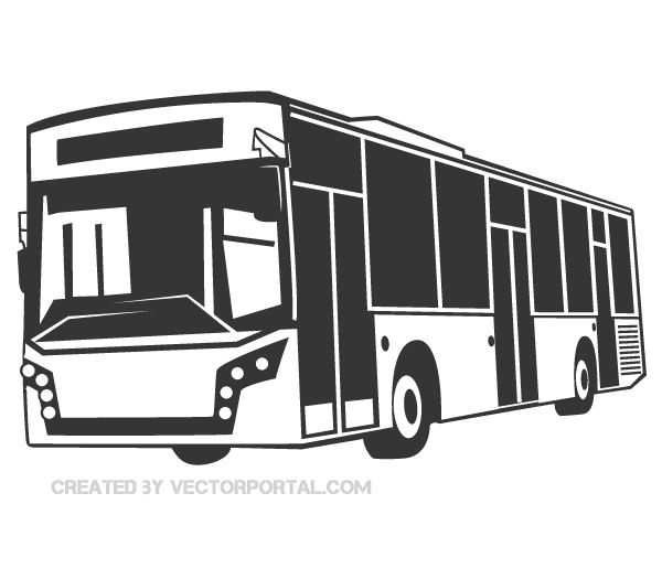 Bus Vector Clip Art