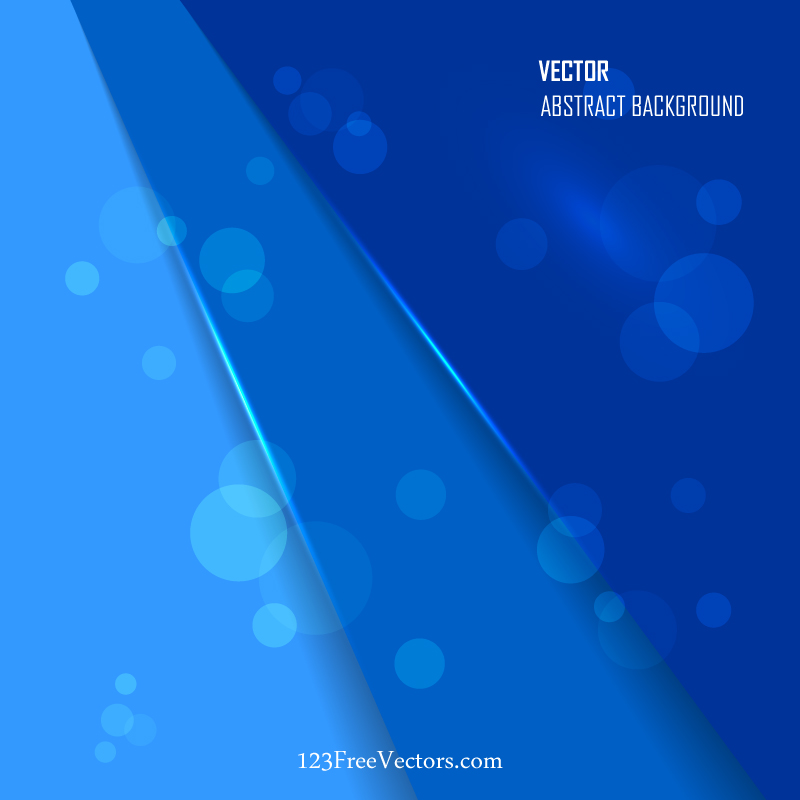 Abstract Blue Background Illustration
