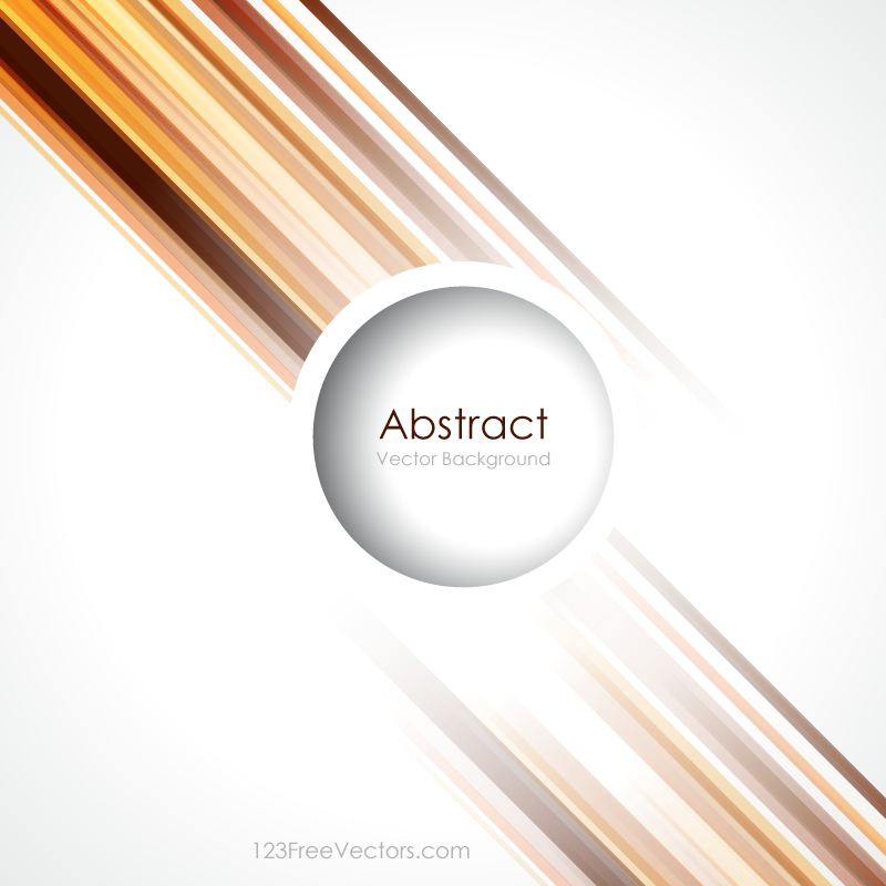 Abstract Lines Background with Circle Vector Template