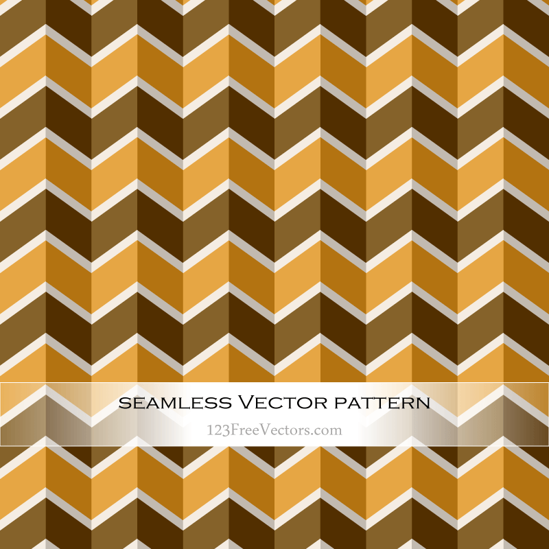 Vector Art Vintage Chevron Pattern