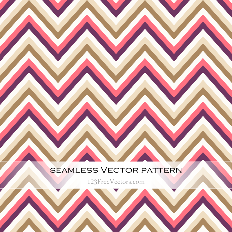 Seamless Zigzag Pattern Vector