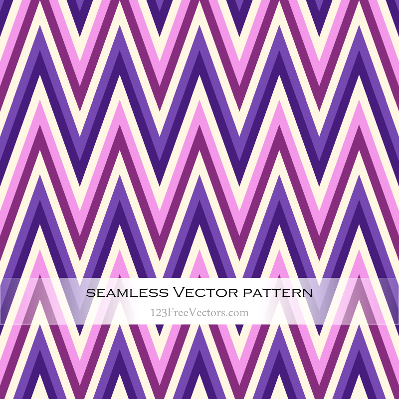 Purple and Pink Zigzag Pattern Background