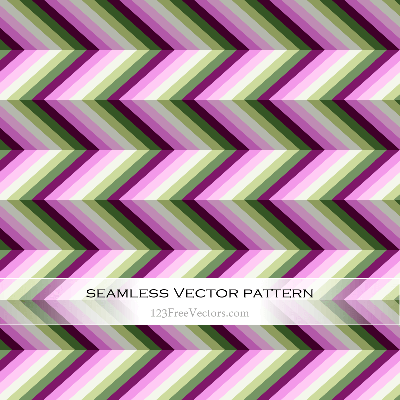 Zigzag Chevron Seamless Pattern Image