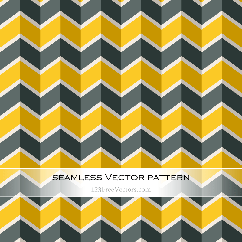 Zigzag Chevron Seamless Pattern Graphics