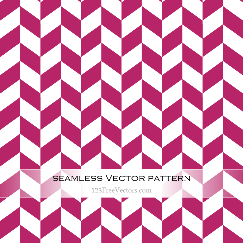 Pink Chevron Pattern Vector