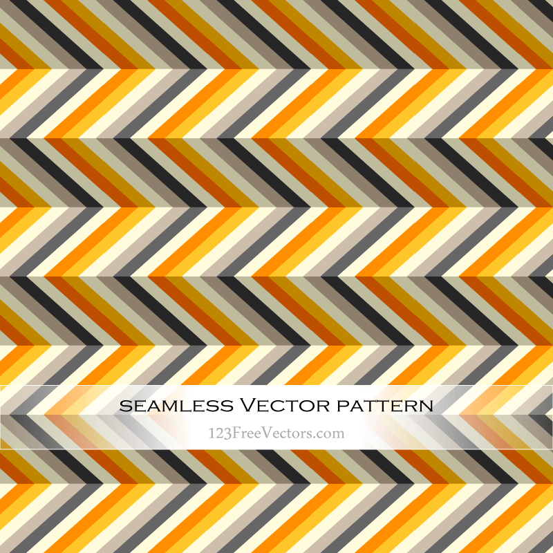 Zigzag Seamless Pattern Abstract Vector