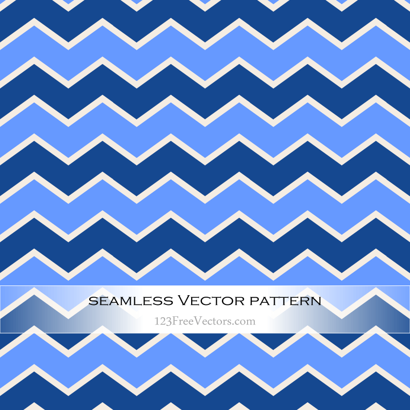 Zigzag Chevron Seamless Pattern Vector