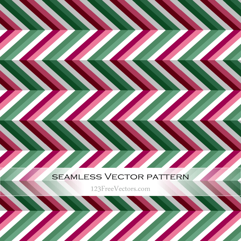 Zigzag Seamless Pattern Vector Illustration