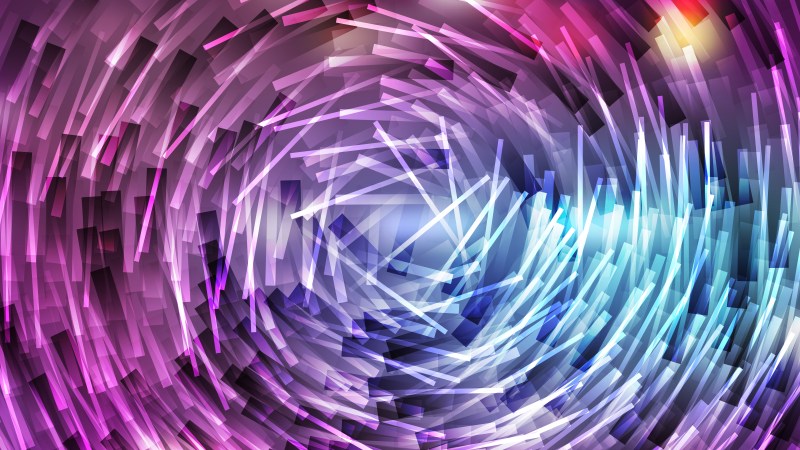 Free Abstract Blue and Purple Random Circular Lines Background